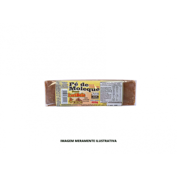 DOCE - LARIBELA - 400g BARRA PE DE MOLEQUE
